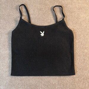 Playboy Black Women's Tank Top 1423